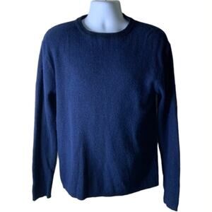 Abercrombie & Fitch Sweater Mens Large Wool Blend Knit Crewneck Pullover Preppy